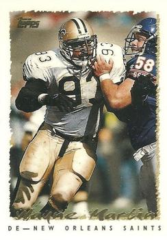 Wayne Martin New Orleans Saints 1995 Topps NFL #163